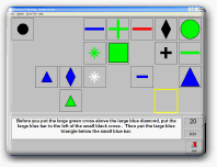 MOST CHALLENGING LEVEL  in this Auditory Processing therapy software: CLICK for more SCREEN pictures.